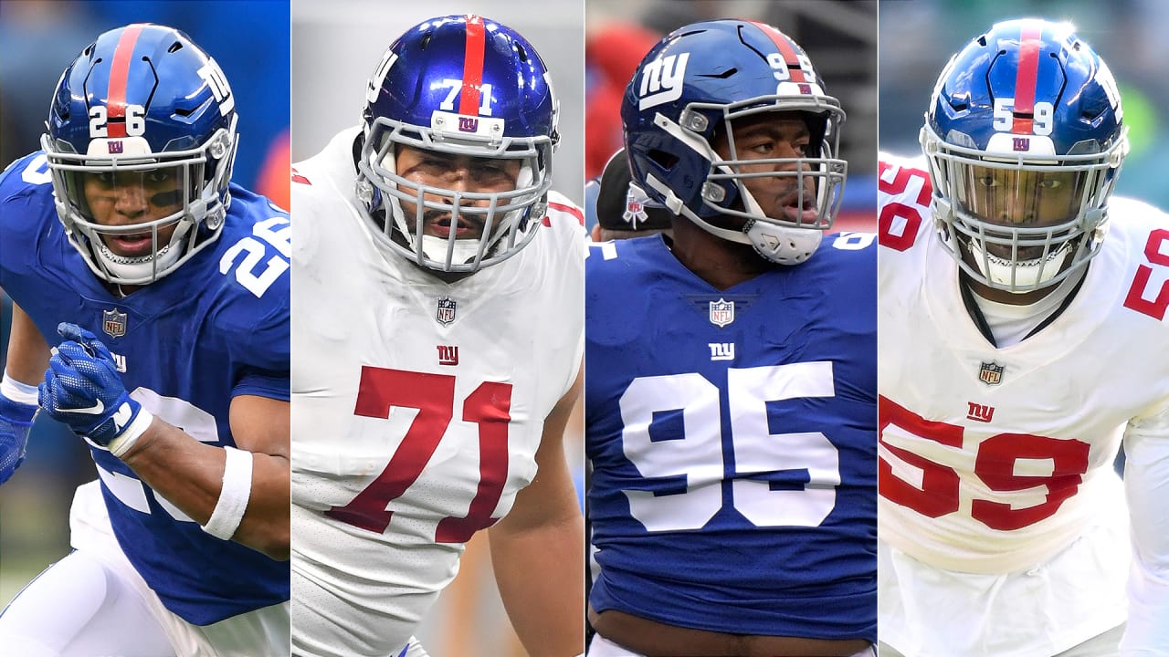 Rookies formed cornerstone of Giants' roster overhaul