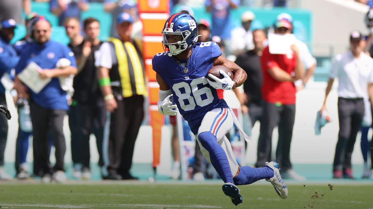 Giants' Darius Slayton breaks down explosive catch-and-run TD