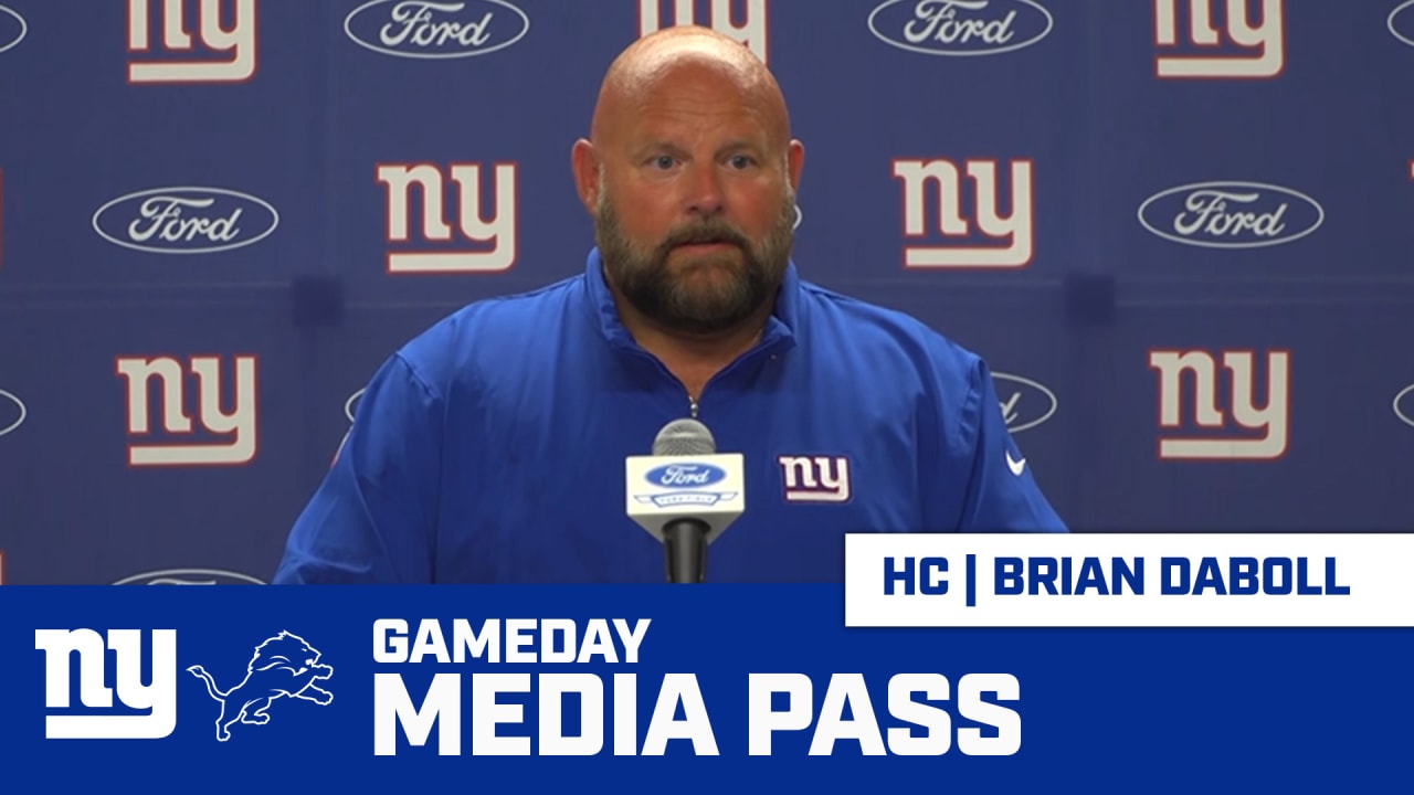 Giants coach Brian Daboll says rookies 'did their job' despite losing  preseason opener to Lions