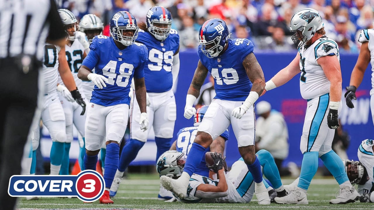 Highlights: New York Giants 25, Carolina Panthers 3