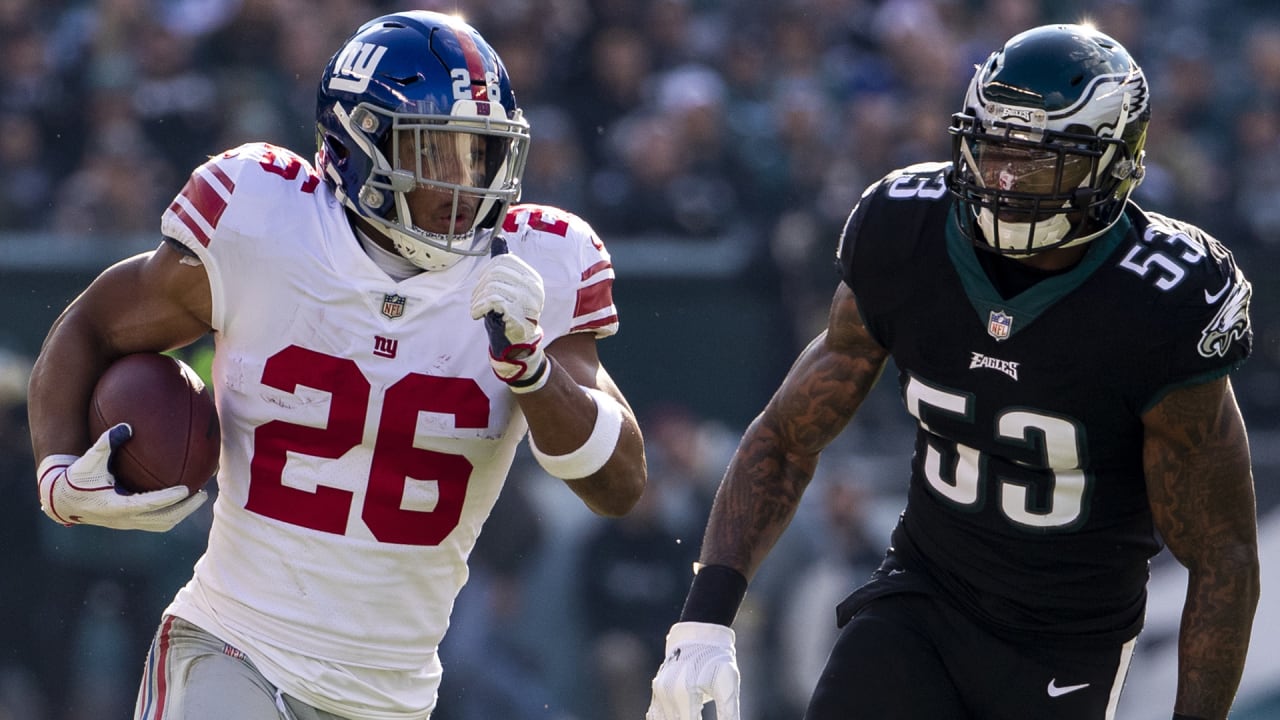 Giants' Saquon Barkley playing for himself down the stretch