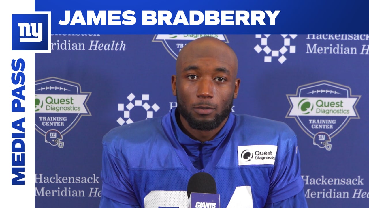 James Bradberry bitter about Giants? He's too happy being on 11-1