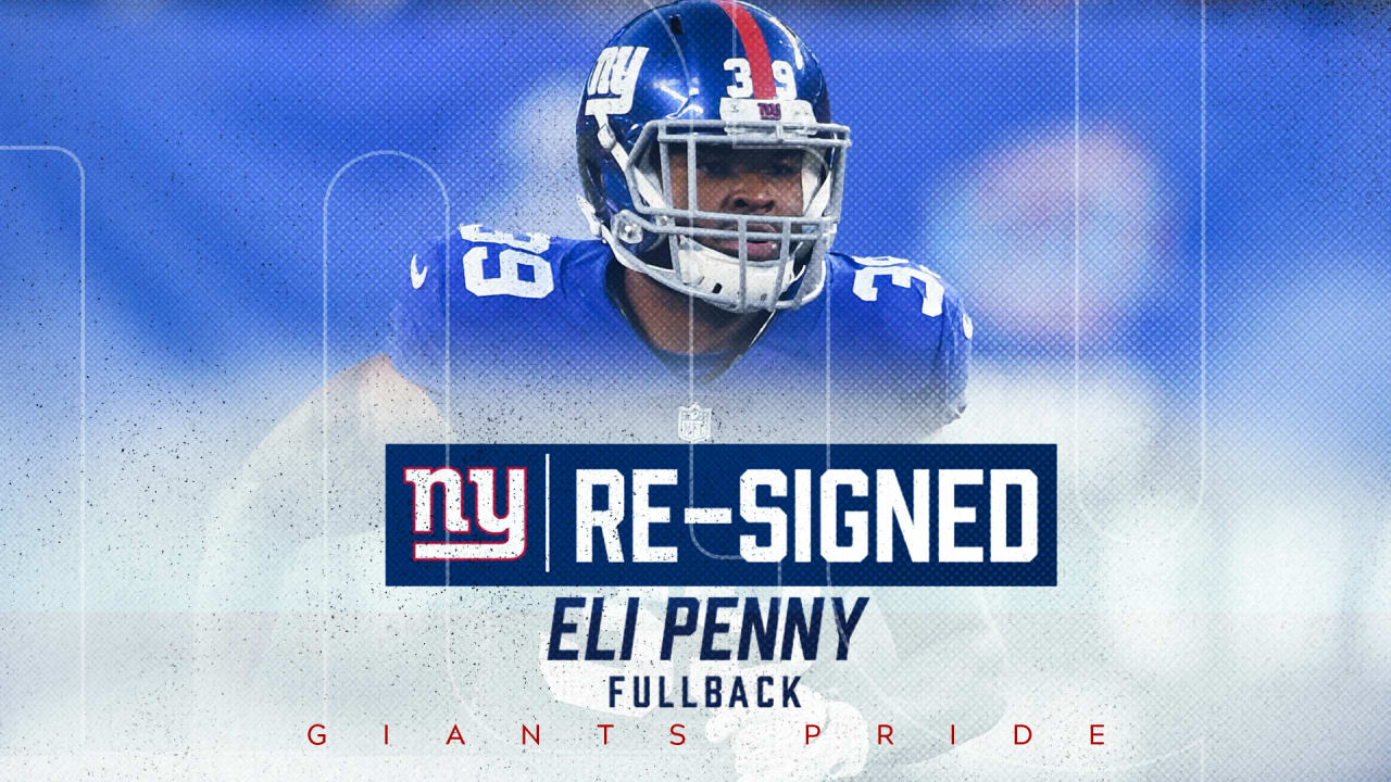 Giants re-sign Eli Penny - NBC Sports