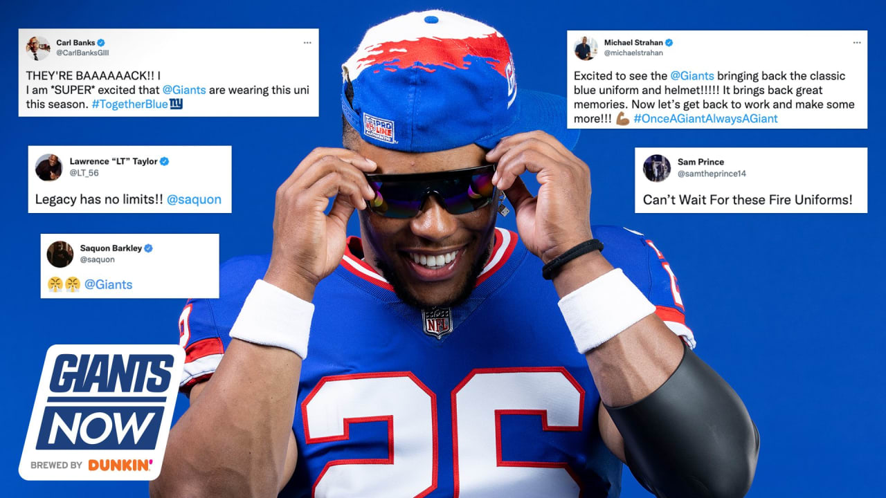 Tiki Barber Excited For Giants Uniforms: NFL World Reacts - The Spun:  What's Trending In The Sports World Today