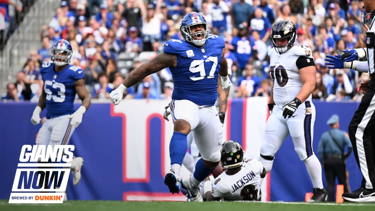 Giants Now: PFF takeaways from win over Ravens