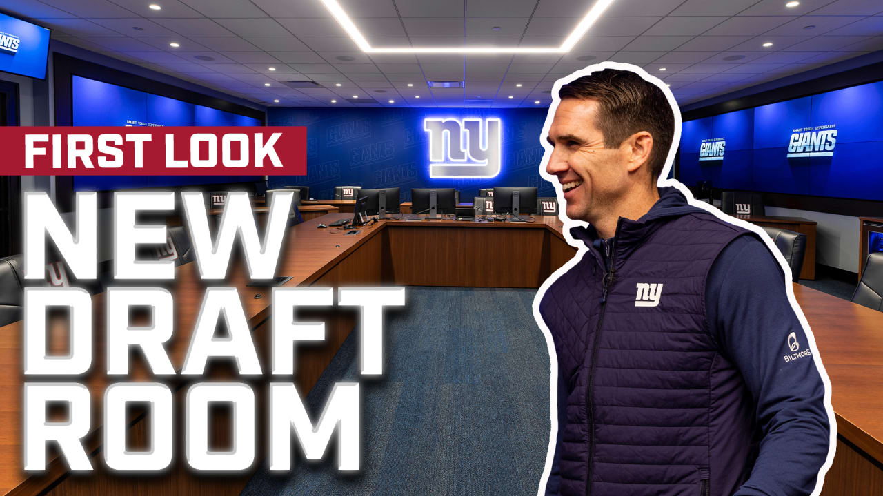 Let the board talk to you': Inside the Giants' 42-screen draft room