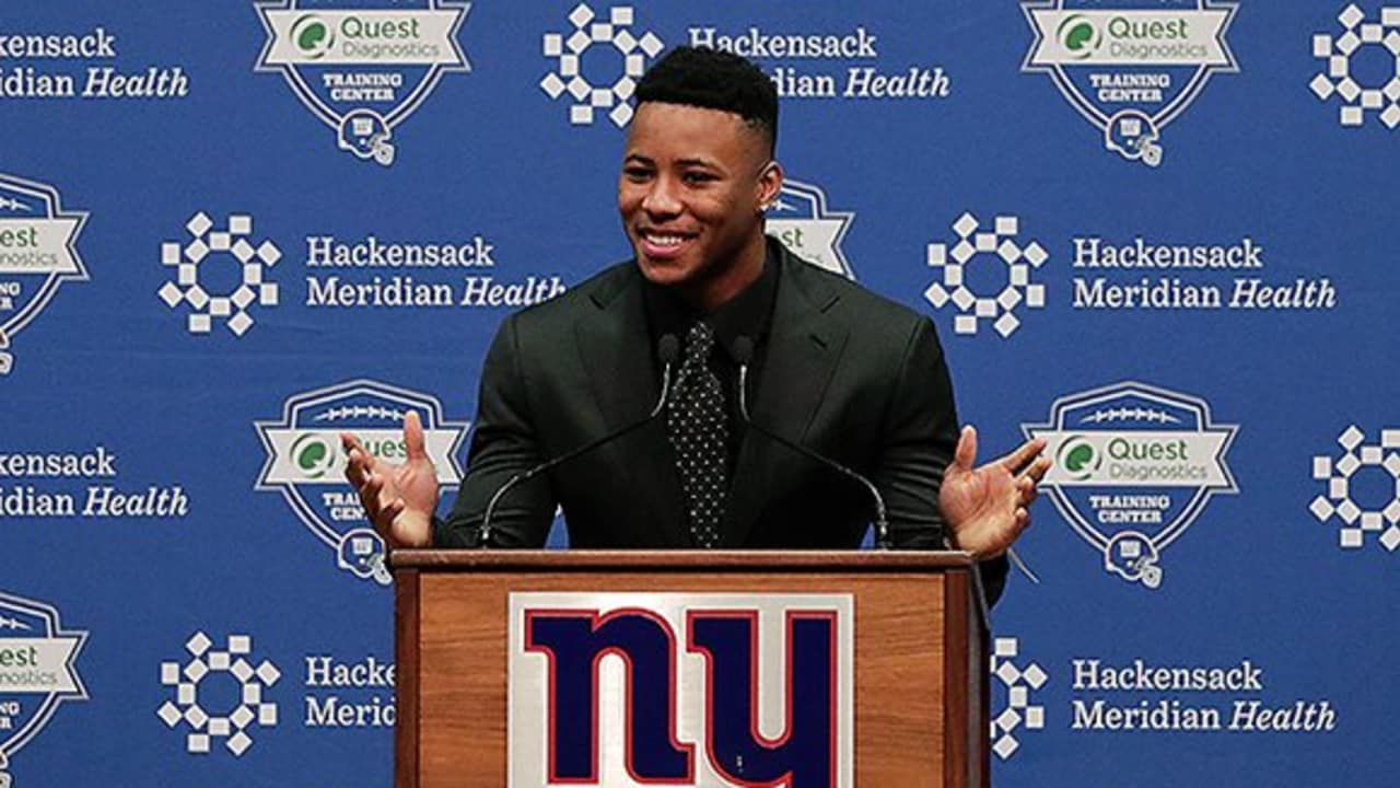 Saquon Barkley Introductory Press Conference
