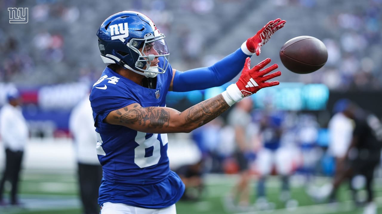 Giants vs. Panthers Unofficial depth chart released