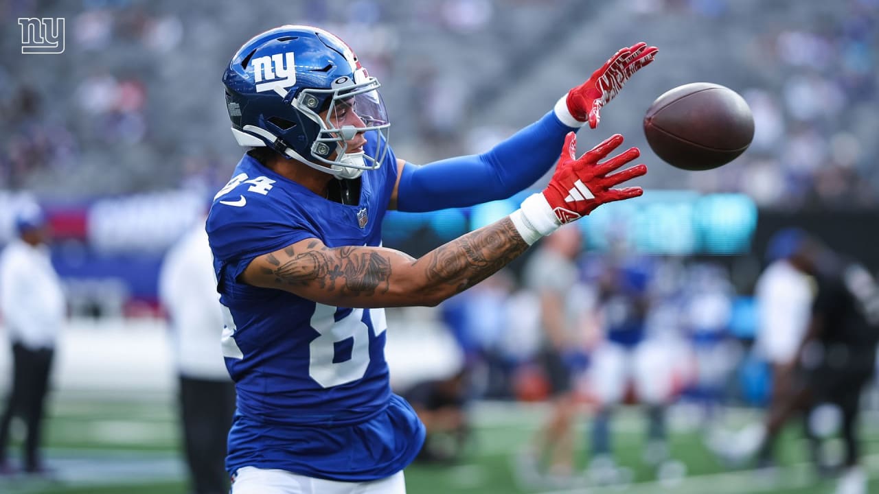 Panthers vs Giants Fantasy Football Worksheet, Week 2