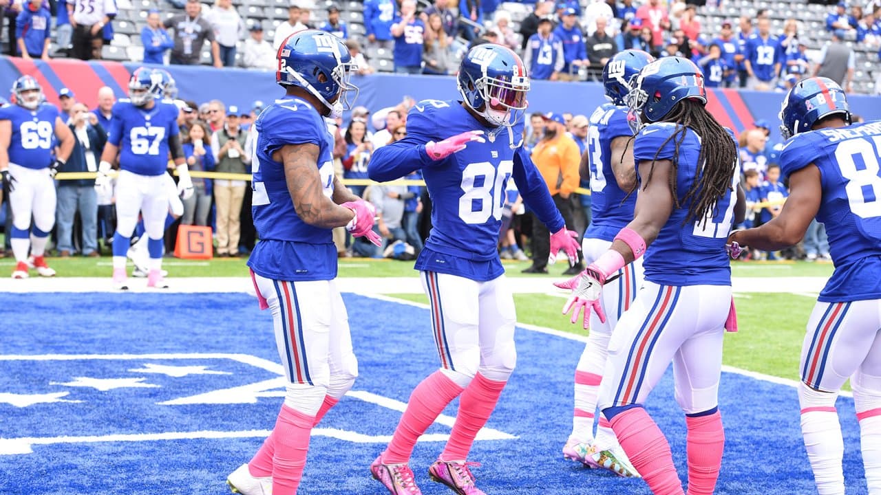 Giants Vs. Ravens: Pregame Warmups