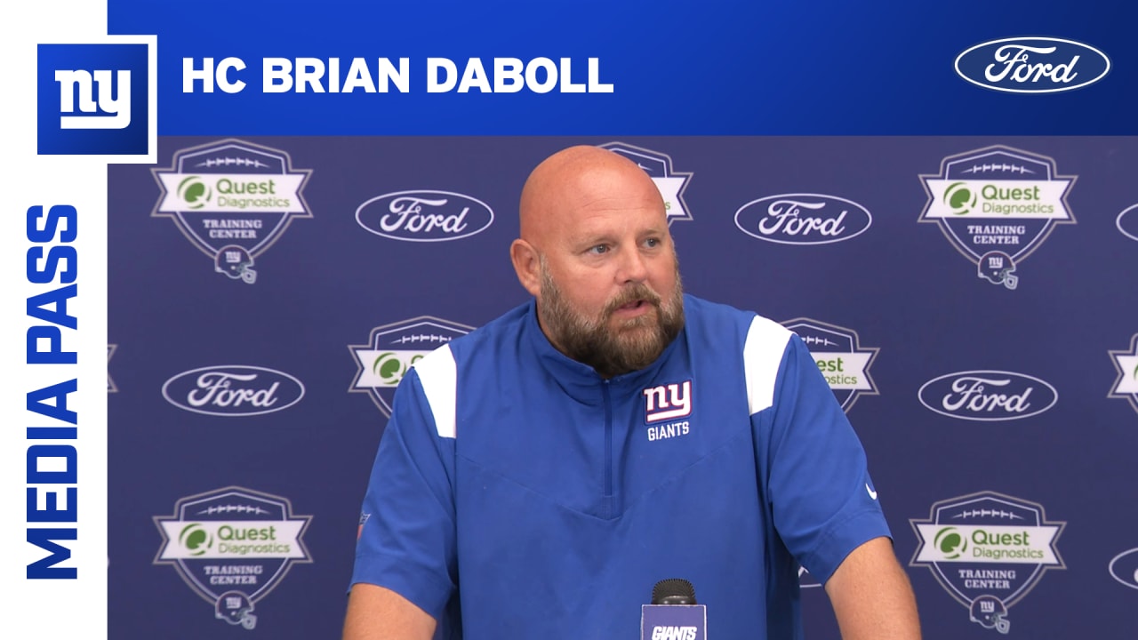 Giants' Brian Daboll on Kenny Golladay: 'I think he's acclimated himself  well'