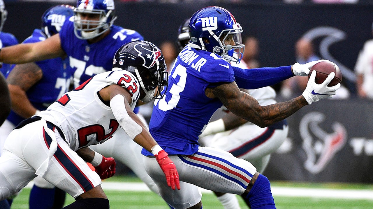 New York Giants Hold 7-3 Halftime Lead Over Texans - Sports Illustrated New  York Giants News, Analysis and More