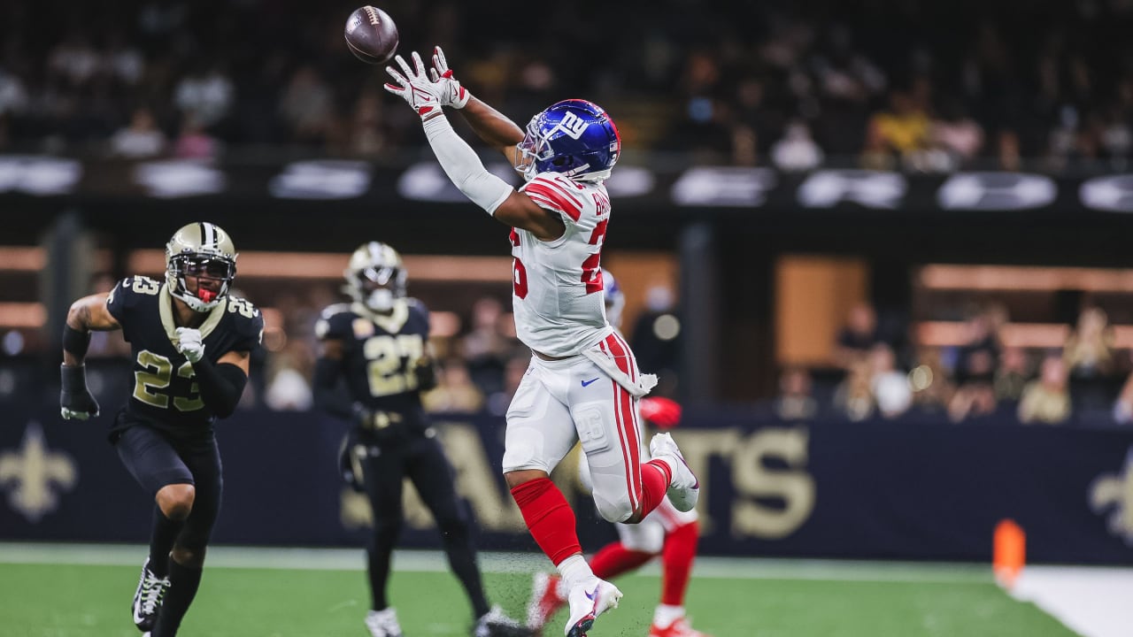 New York Giants video: Saquon Barkley toe taps en route to TD