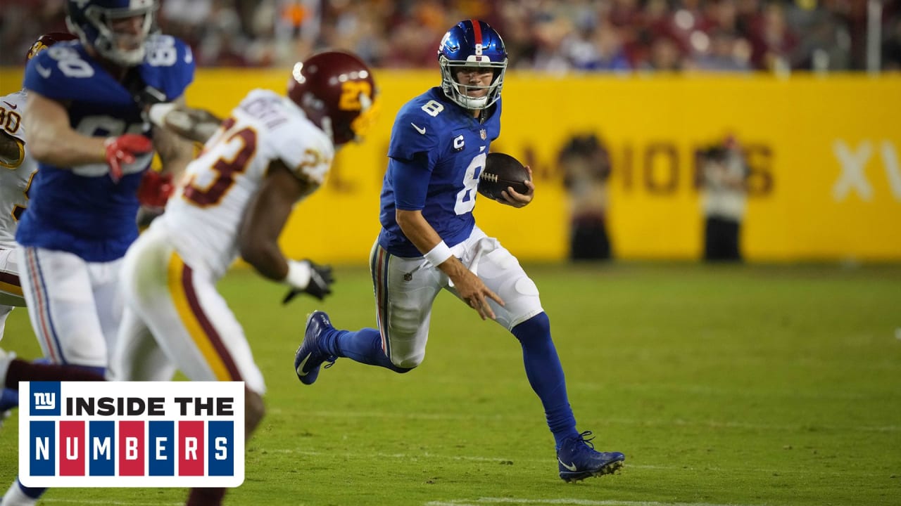 Inside Daniel Jones' impressive dual-threat stats