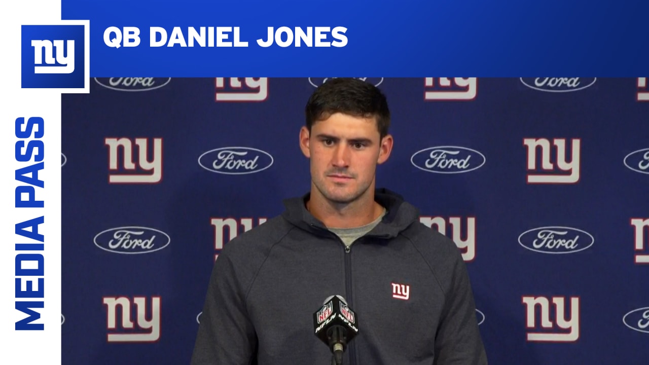 QB Daniel Jones on going for 2 