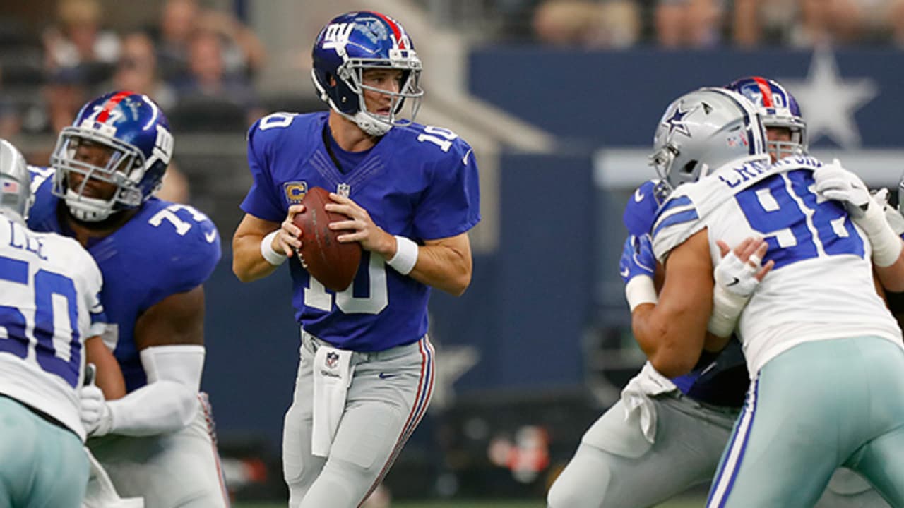 STATS+ Giants vs. Cowboys by the numbers