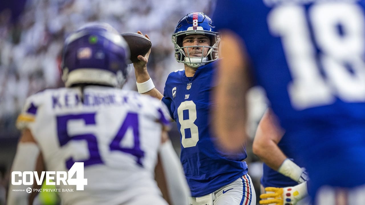 Giants seeking playoff Christmas present vs. Vikings