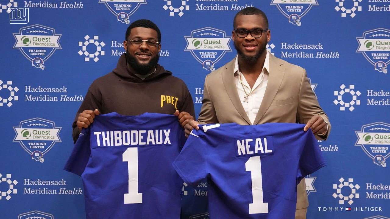 First-round picks Kayvon Thibodeaux, Evan Neal look to push each other