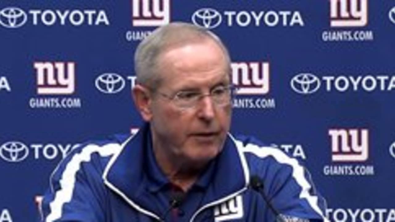 Coach Tom Coughlin