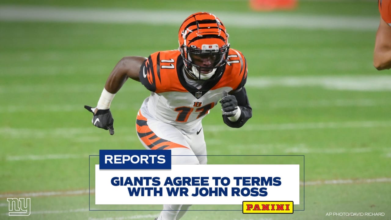 NFL free agency: Giants to sign Bengals WR John Ross, per report