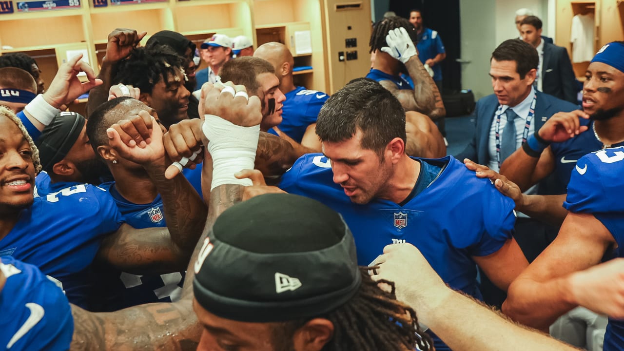 detroit lions locker room celebration