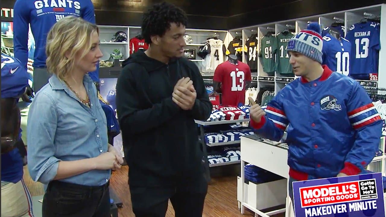 Modell's Makeover: Oshane Ximines helps lucky fan gear up