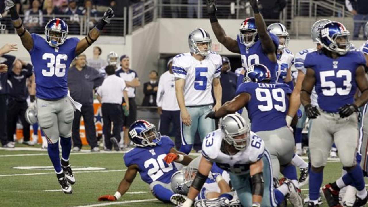 Cowboys vs. Giants