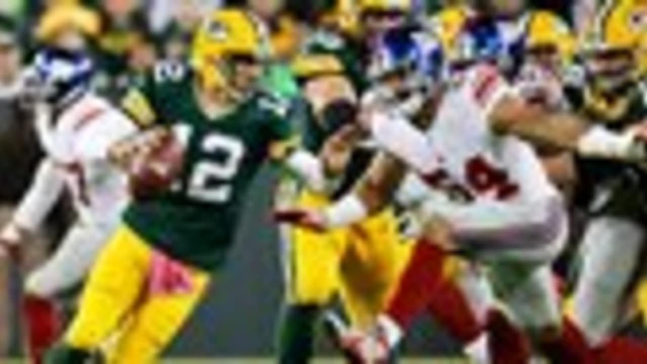 Playoff Matchup: Giants Vs. Packers Sunday At 4:40 PM ET