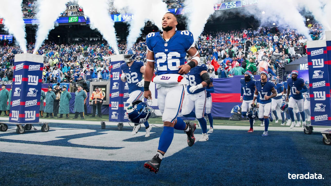 Saquon Barkley's last Giants game should be Sunday if they lose