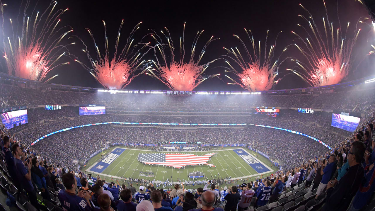 Happy Fourth of July! Fireworks at MetLife Stadium