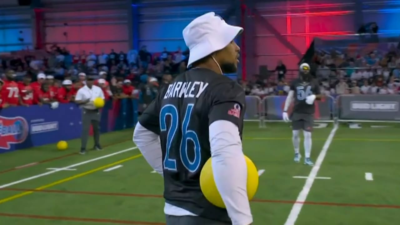 Saquon Barkley carries NFC offense to victory in Pro Bowl dodgeball