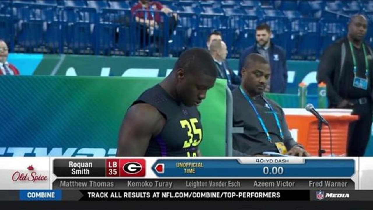 NFL Combine 2018 measurements: Roquan Smith bulked up - Silver And Black  Pride