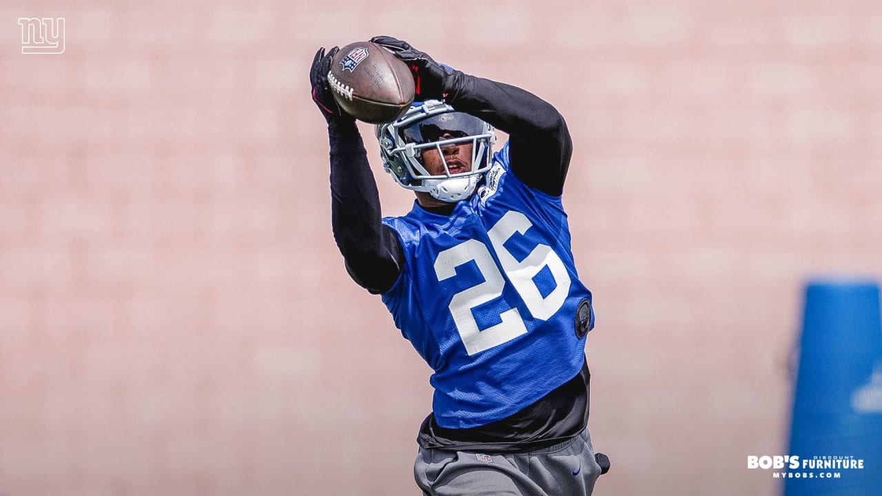 January 1, 2023, East Rutherford, New Jersey, USA: New York Giants running  back Saquon Barkley (26) runs up field during a NFL game against the  Indianapolis Colts in East Rutherford, New Jersey.