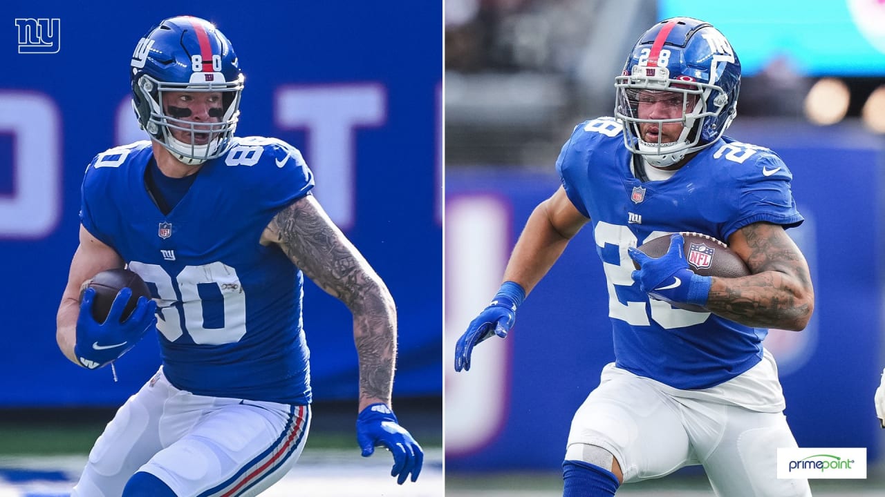 Giants release TE Kyle Rudolph, RB Devontae Booker