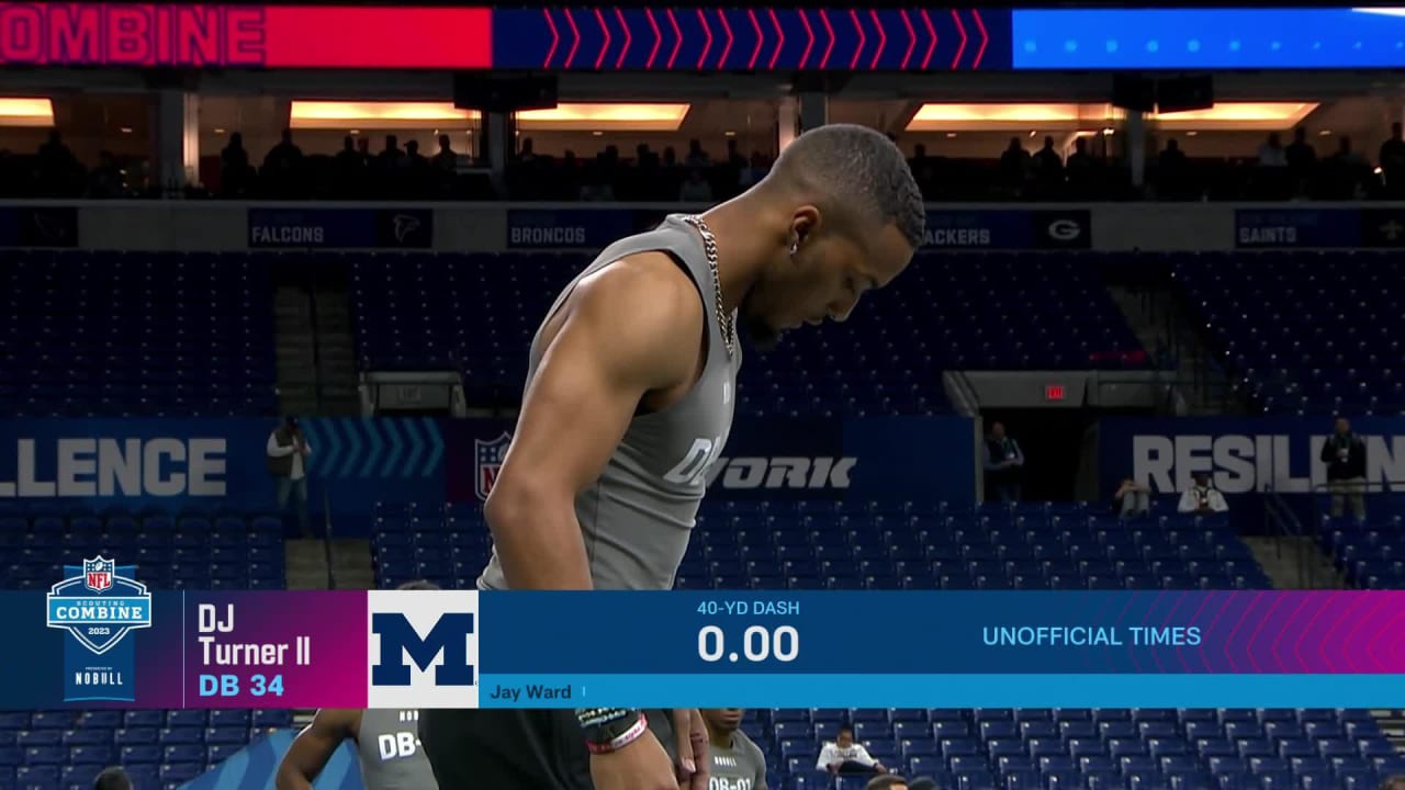 Turner takes lead with 4.26-second 40 at NFL combine