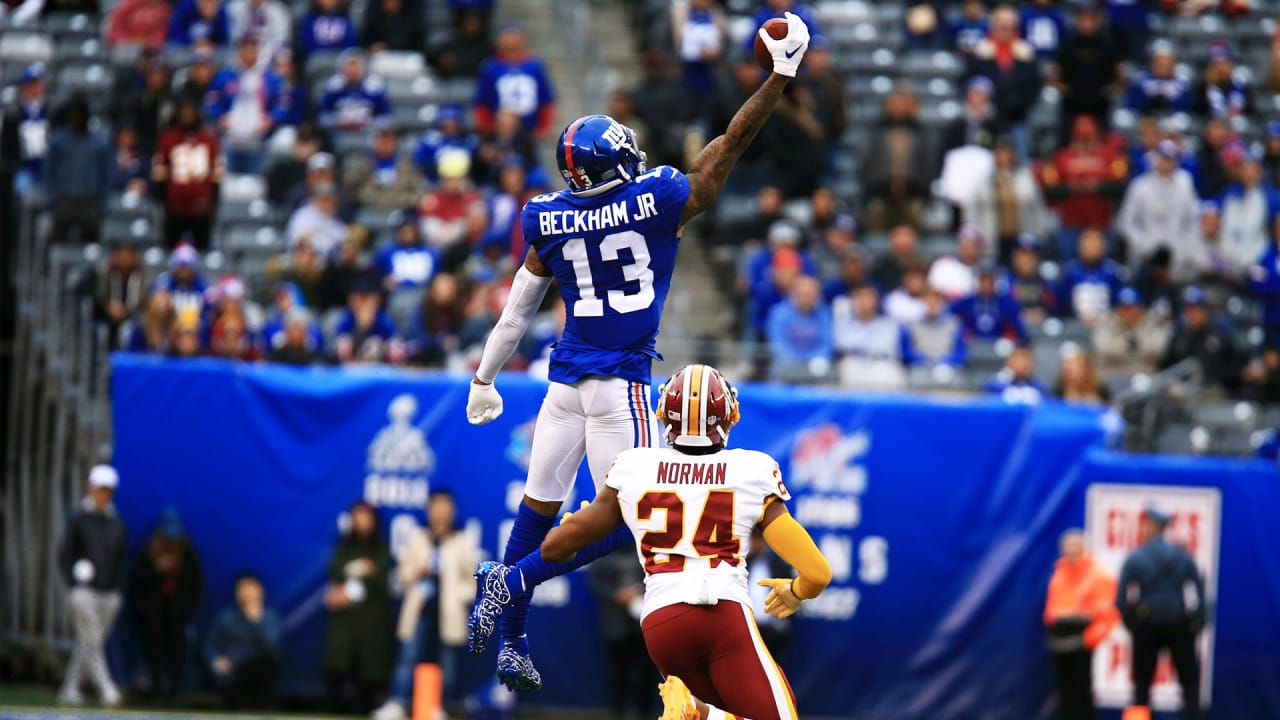 Video: Odell Beckham's one-handed catch in MetLife return