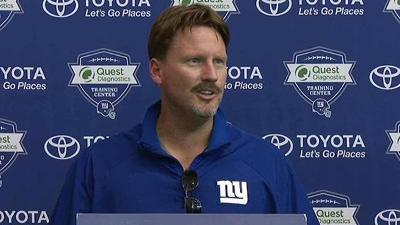 Coach Ben McAdoo updates player injuries