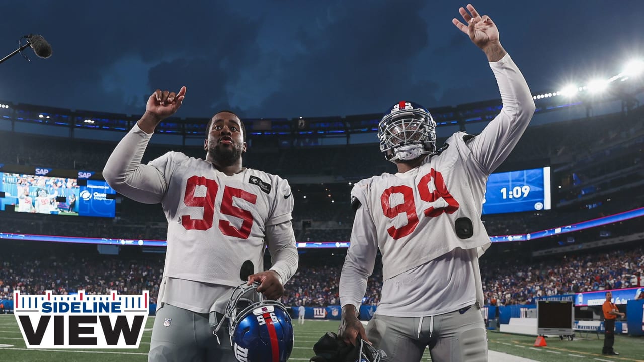 Sideline View Observations from Giants Fan Fest