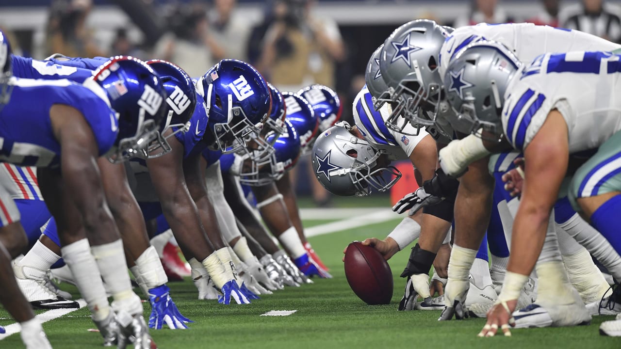 Dallas Cowboys Vs New York Giants