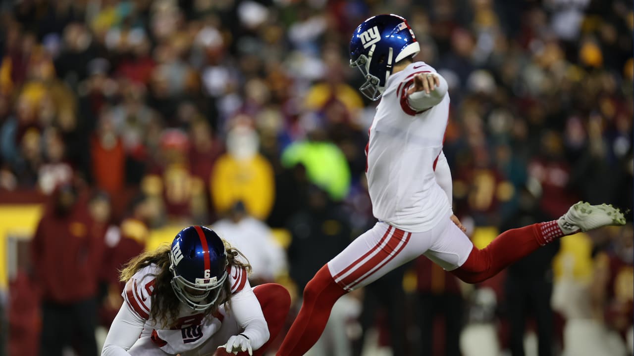 Giants, Commanders tie at 20 as Graham Gano's kick falls short