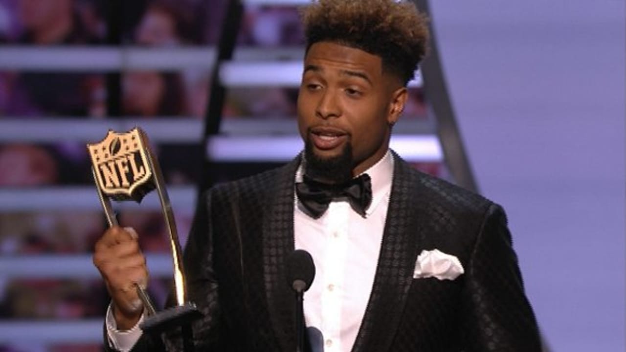 Odell Beckham, Jr. cruises to NFL's Offensive Rookie of the Year Award 