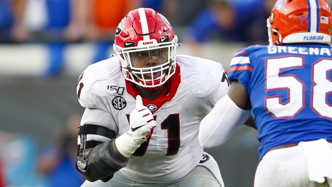 New England Patriots select Georgia OL Isaiah Wynn with No. 23 pick