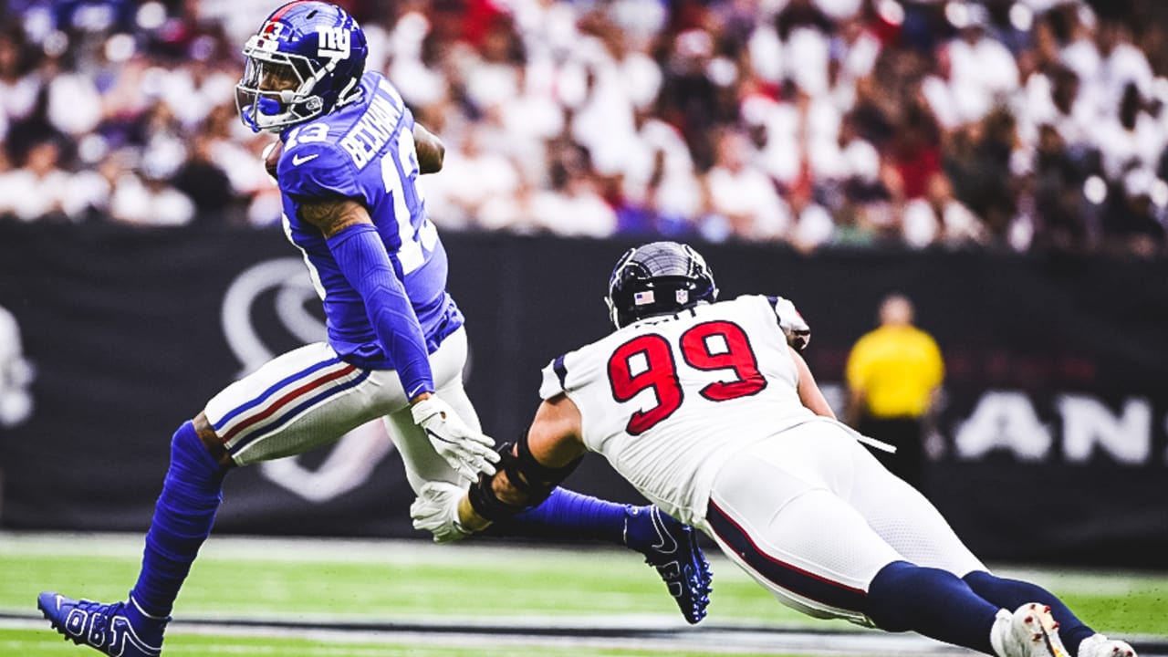 Giants vs. Texans: Stats and analytics from the Giants' seventh