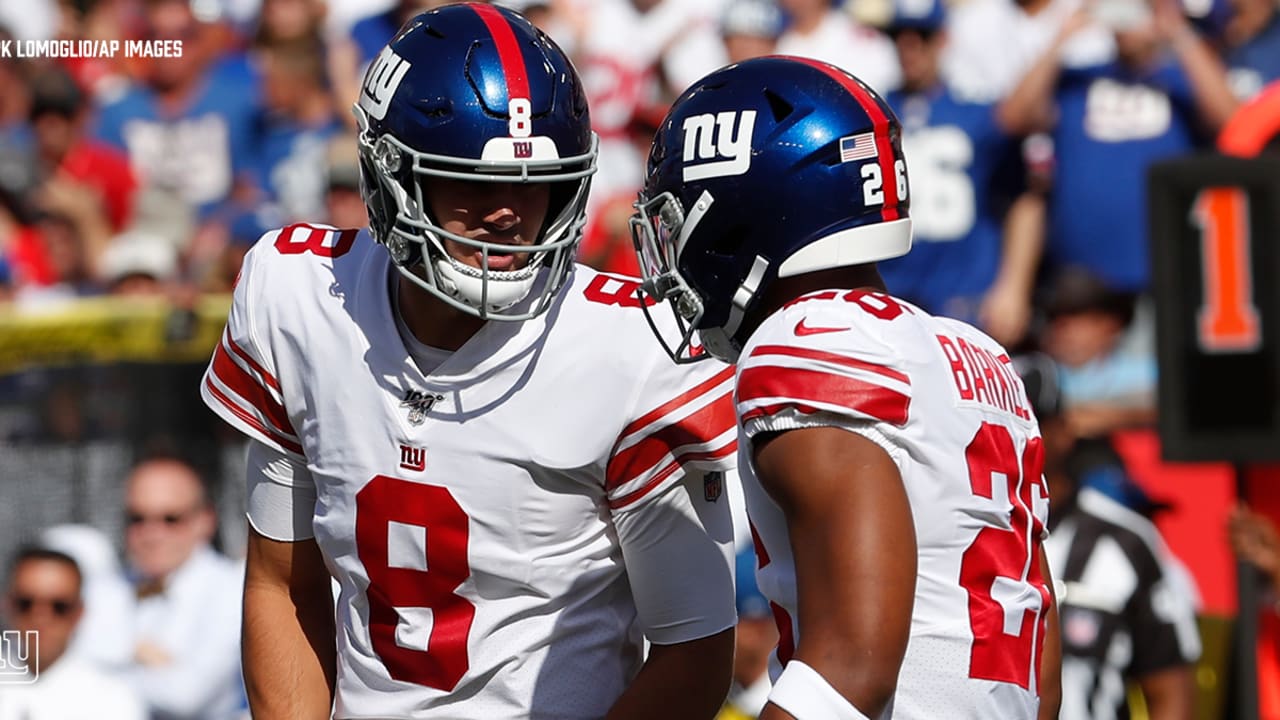 Saquon Barkley calls Giants QB Daniel Jones a 'player' HD