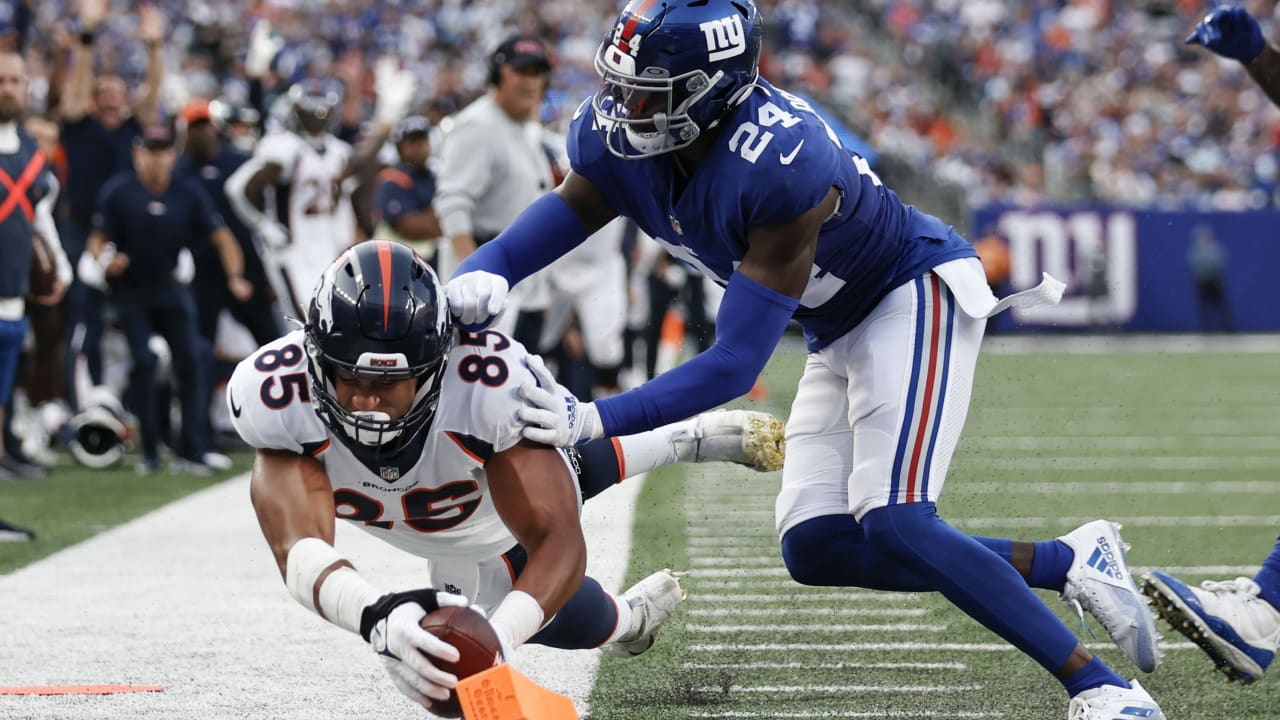 Teddy Bridgewater throws 2 TDs, Broncos pound Giants 27-13