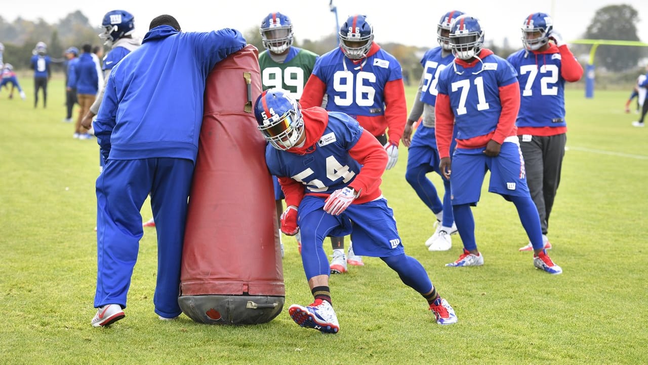 Giants Day 2 Practice in London