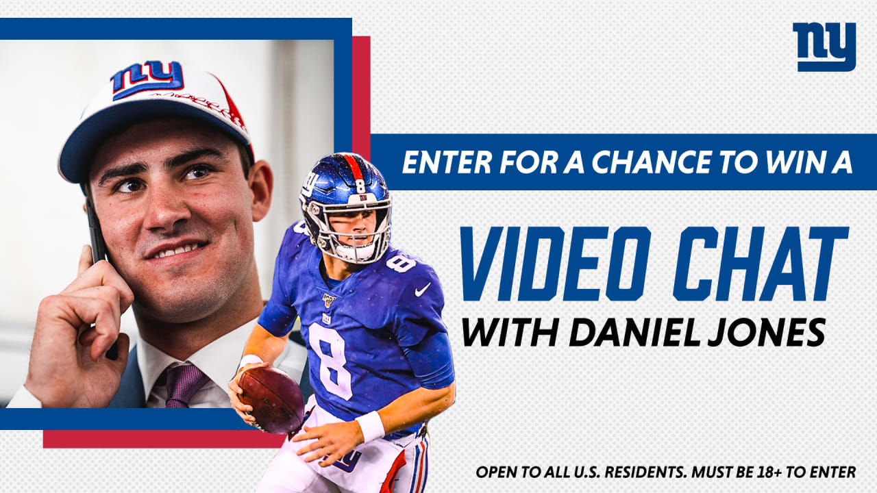 Enter for a chance to win a video chat with Daniel Jones