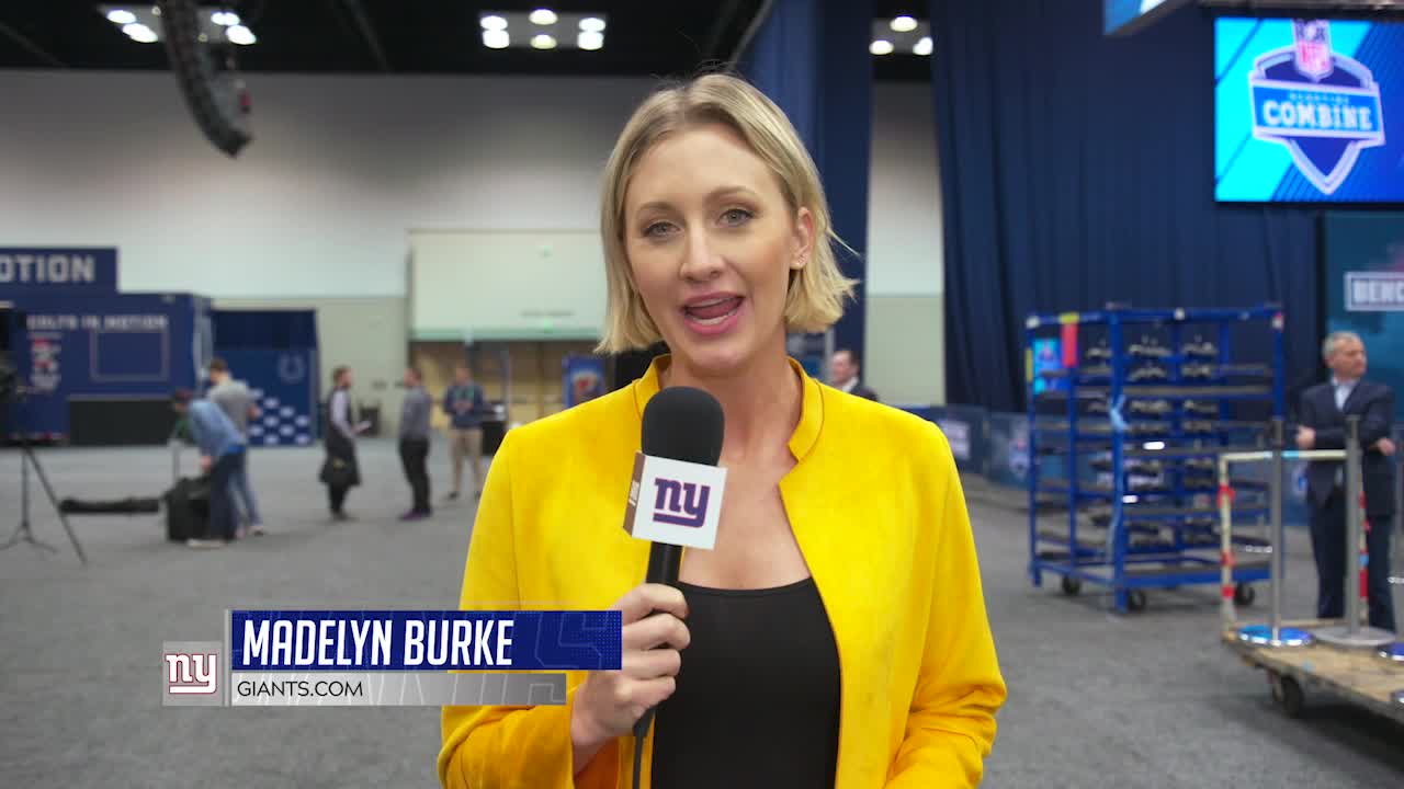 Madelyn Burke breaks down Combine QB's relationship to Mannings