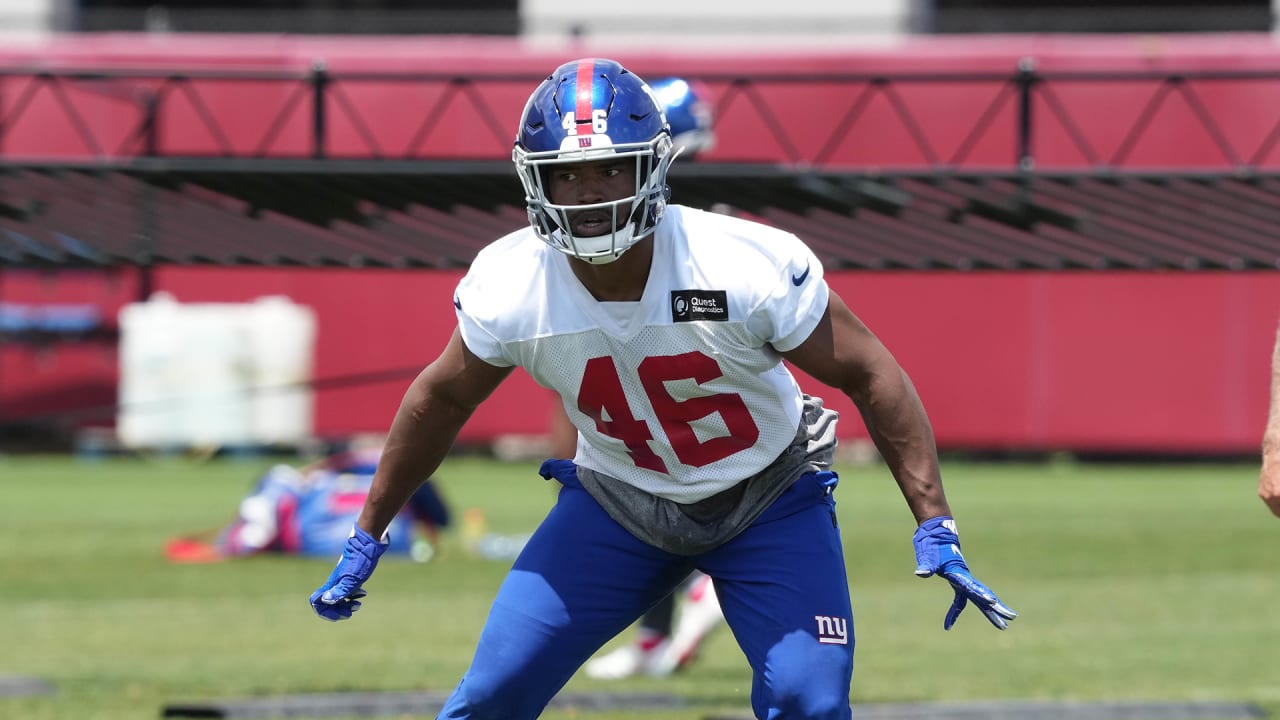 Giants Training Camp Schedule Released; Justin Hilliard Suspended