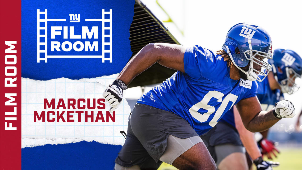 New York Giants Marcus McKethan Hit the Ground Running - Sports